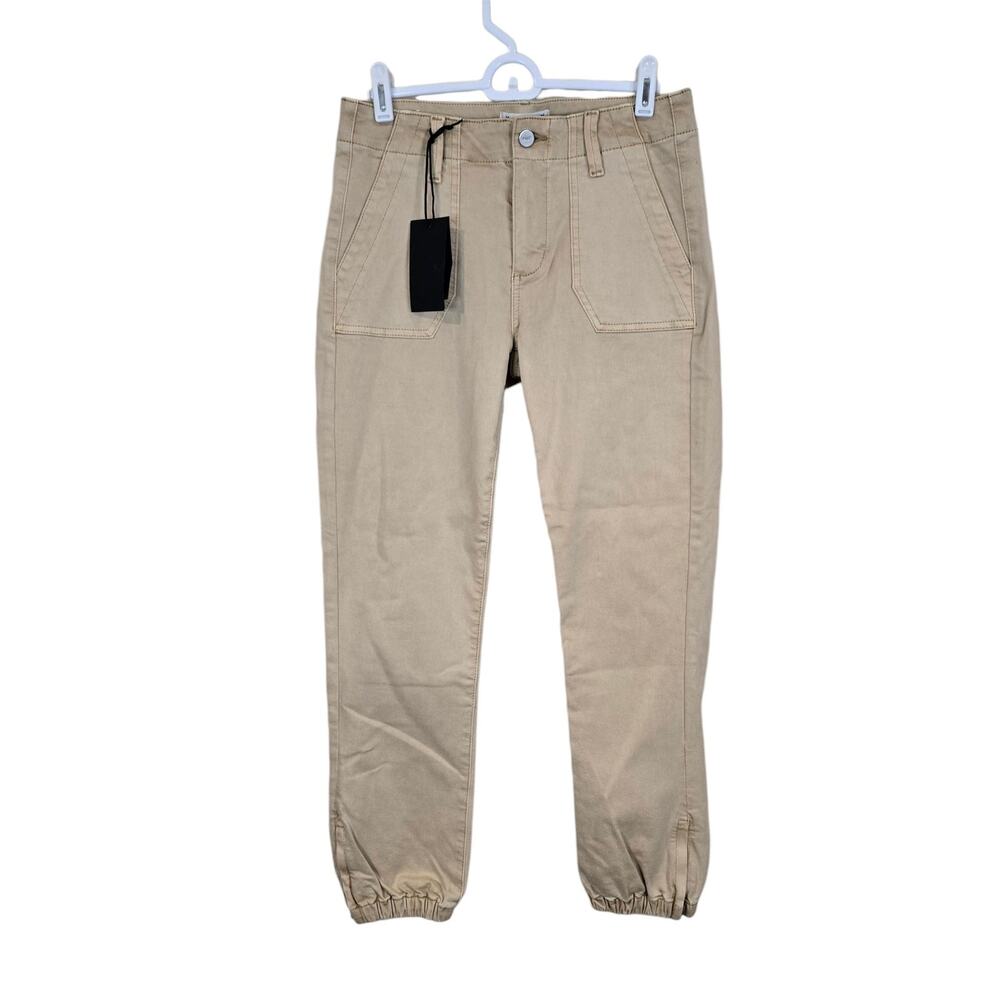 NEW NWT Paige Mayslie Jogger Jeans Pants in Vintage White Oak | Size 26